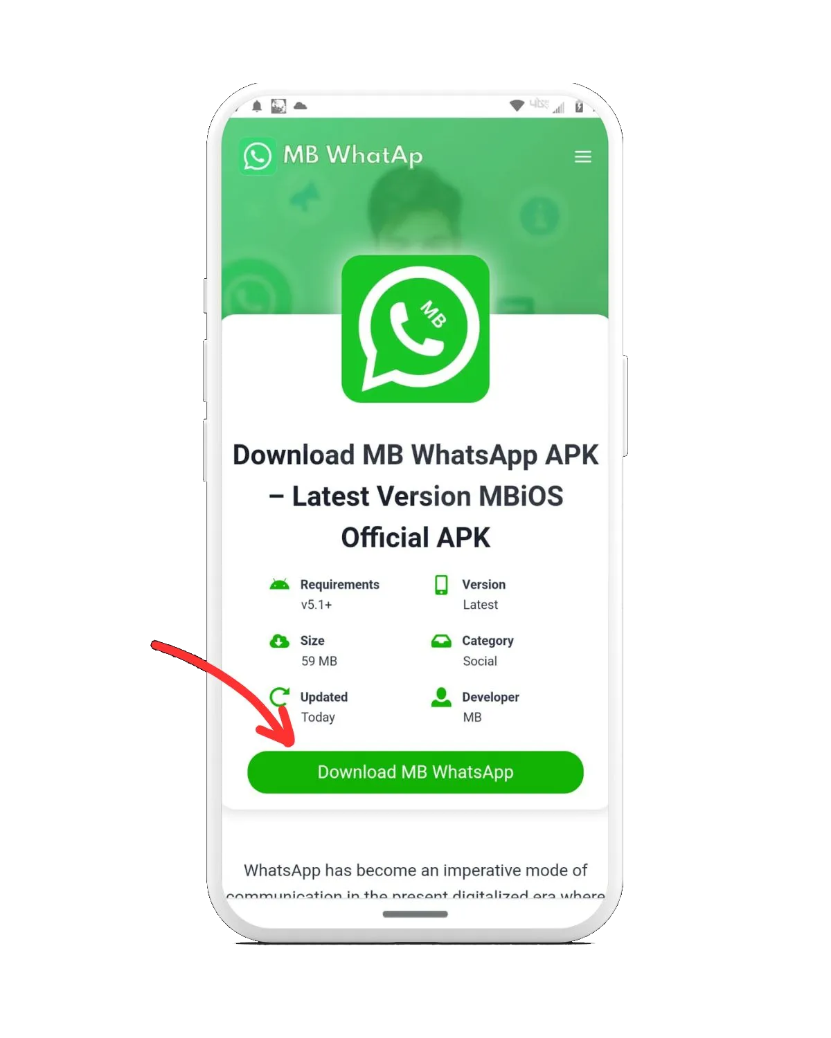 Download MB WhatsApp